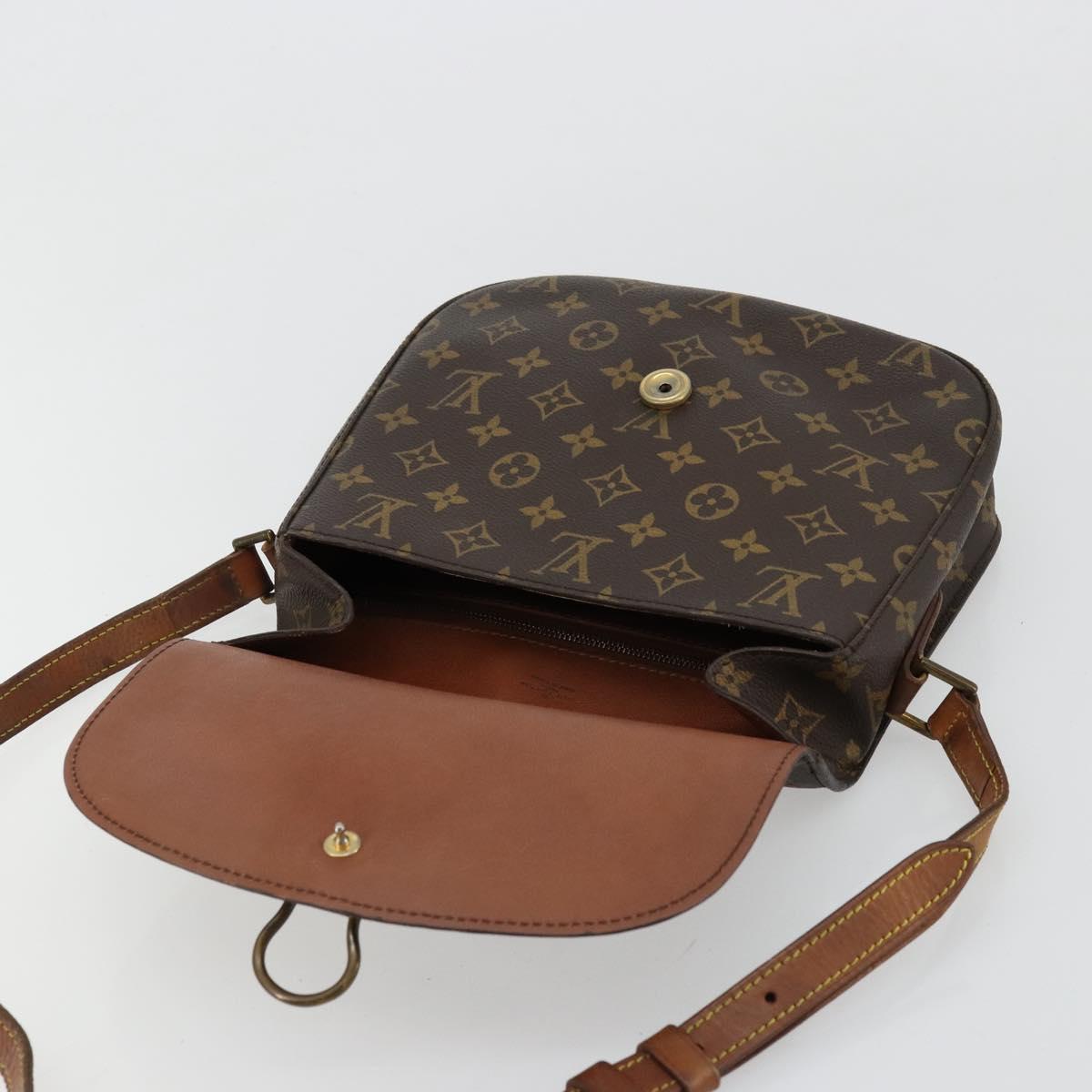 LOUIS VUITTON Monogram Saint Cloud GM Shoulder Bag M51242 LV Auth 177593