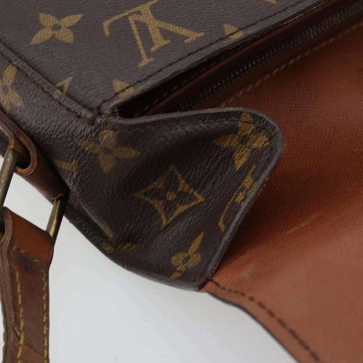 LOUIS VUITTON Monogram Saint Cloud GM Shoulder Bag M51242 LV Auth 177593