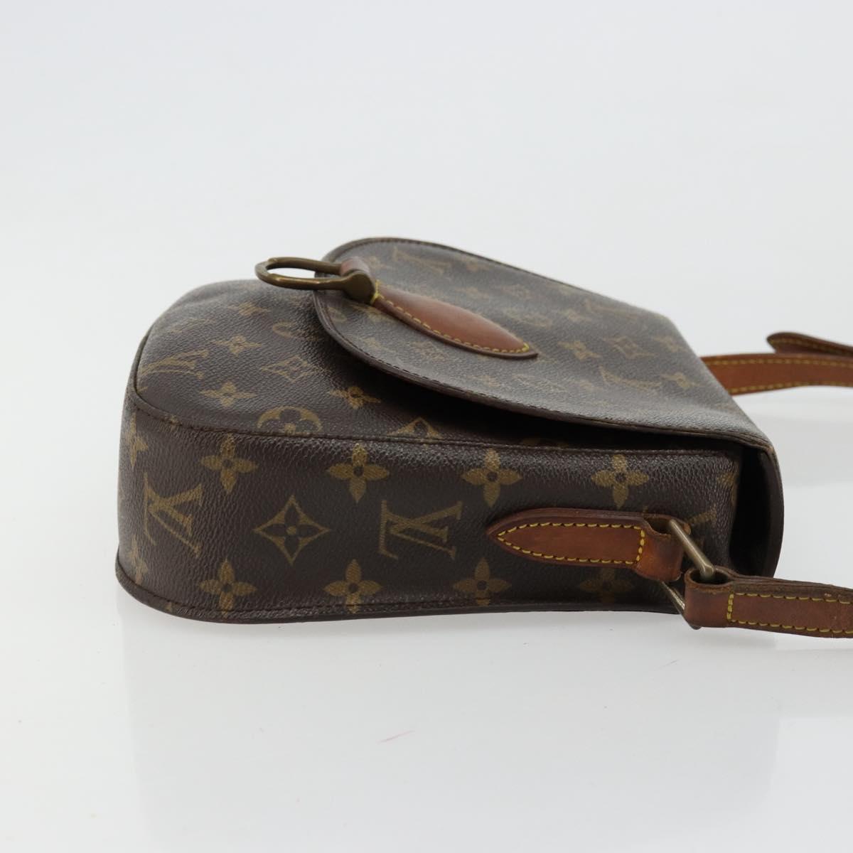 LOUIS VUITTON Monogram Saint Cloud GM Shoulder Bag M51242 LV Auth 177593