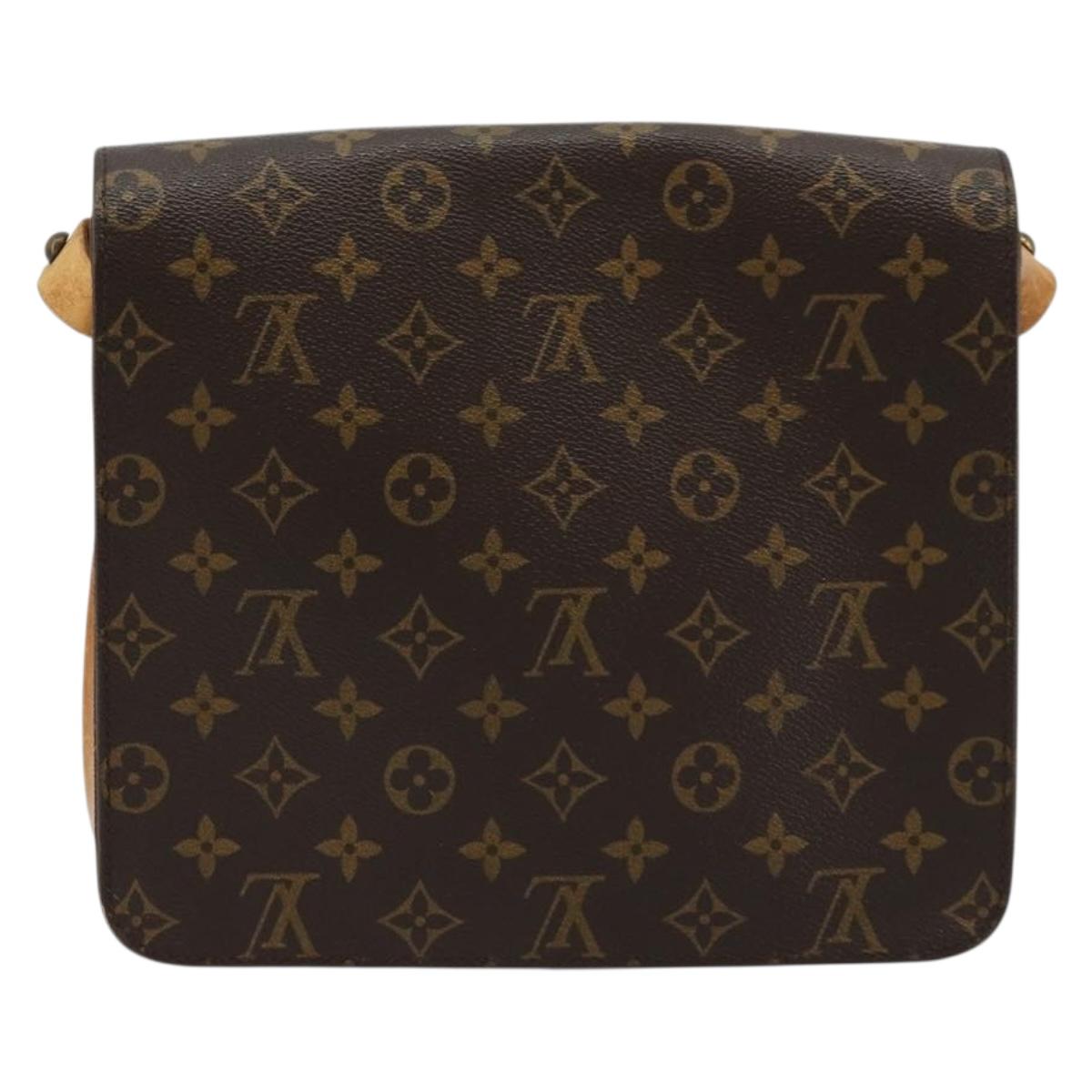 LOUIS VUITTON Monogram Cartouchiere GM Shoulder Bag M51252 LV Auth 177596