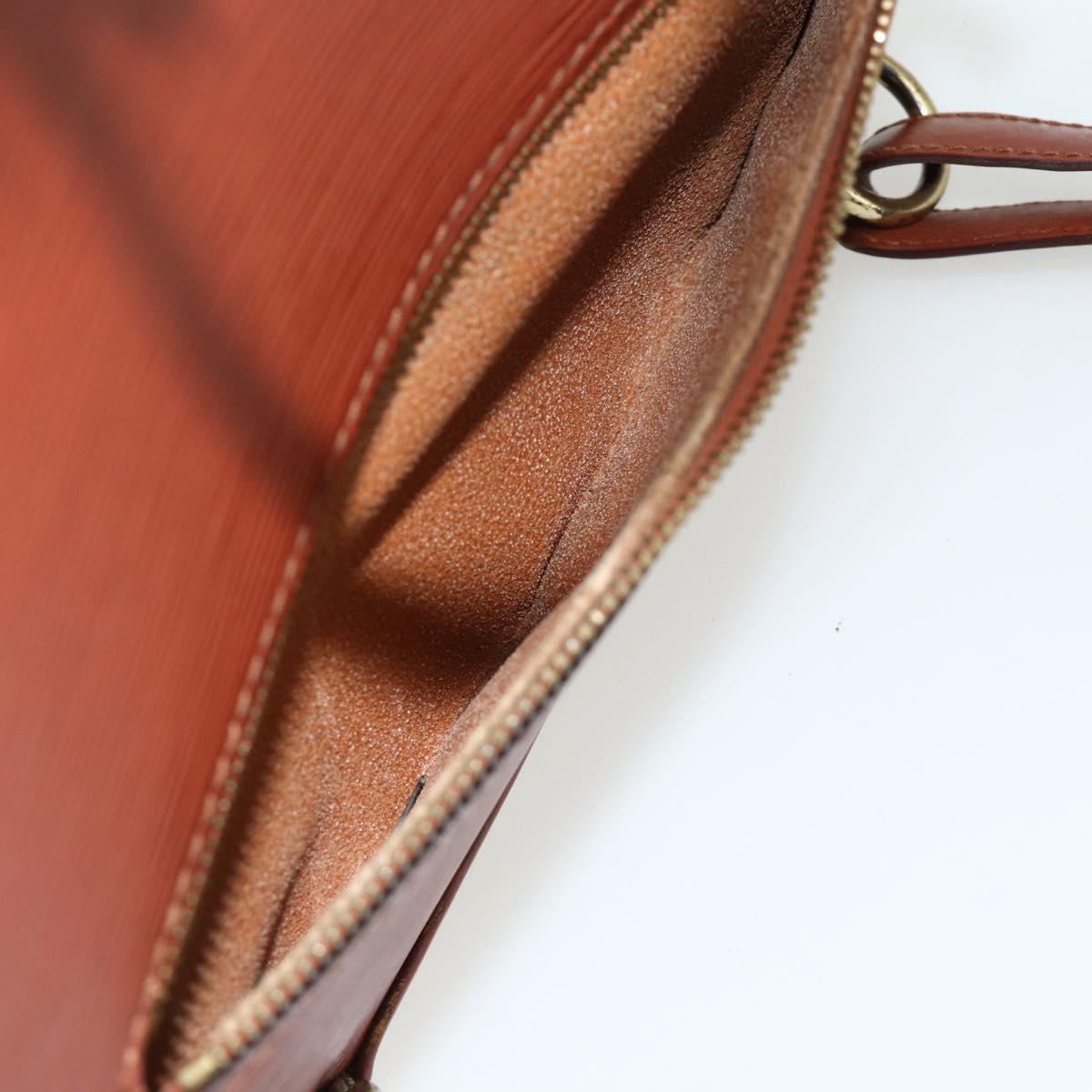LOUIS VUITTON Epi Mabillon Backpack Brown M52233 LV Auth 177640