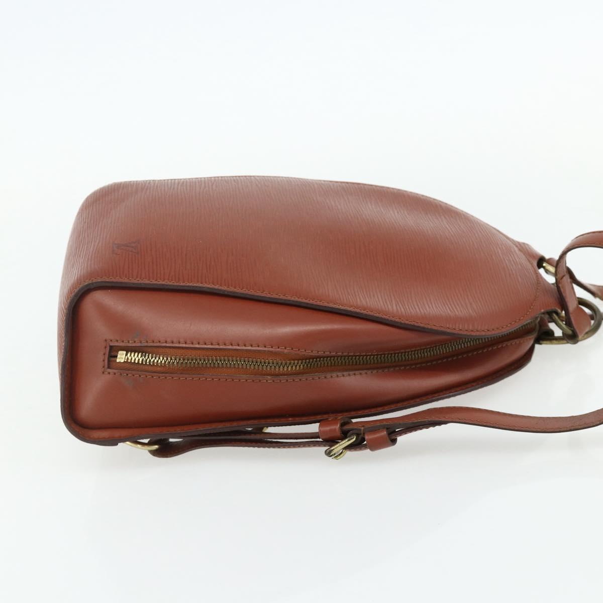 LOUIS VUITTON Epi Mabillon Backpack Brown M52233 LV Auth 177640