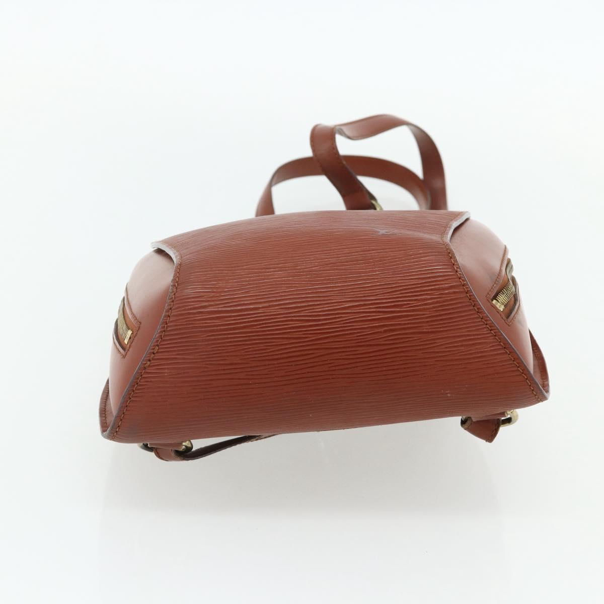 LOUIS VUITTON Epi Mabillon Backpack Brown M52233 LV Auth 177640
