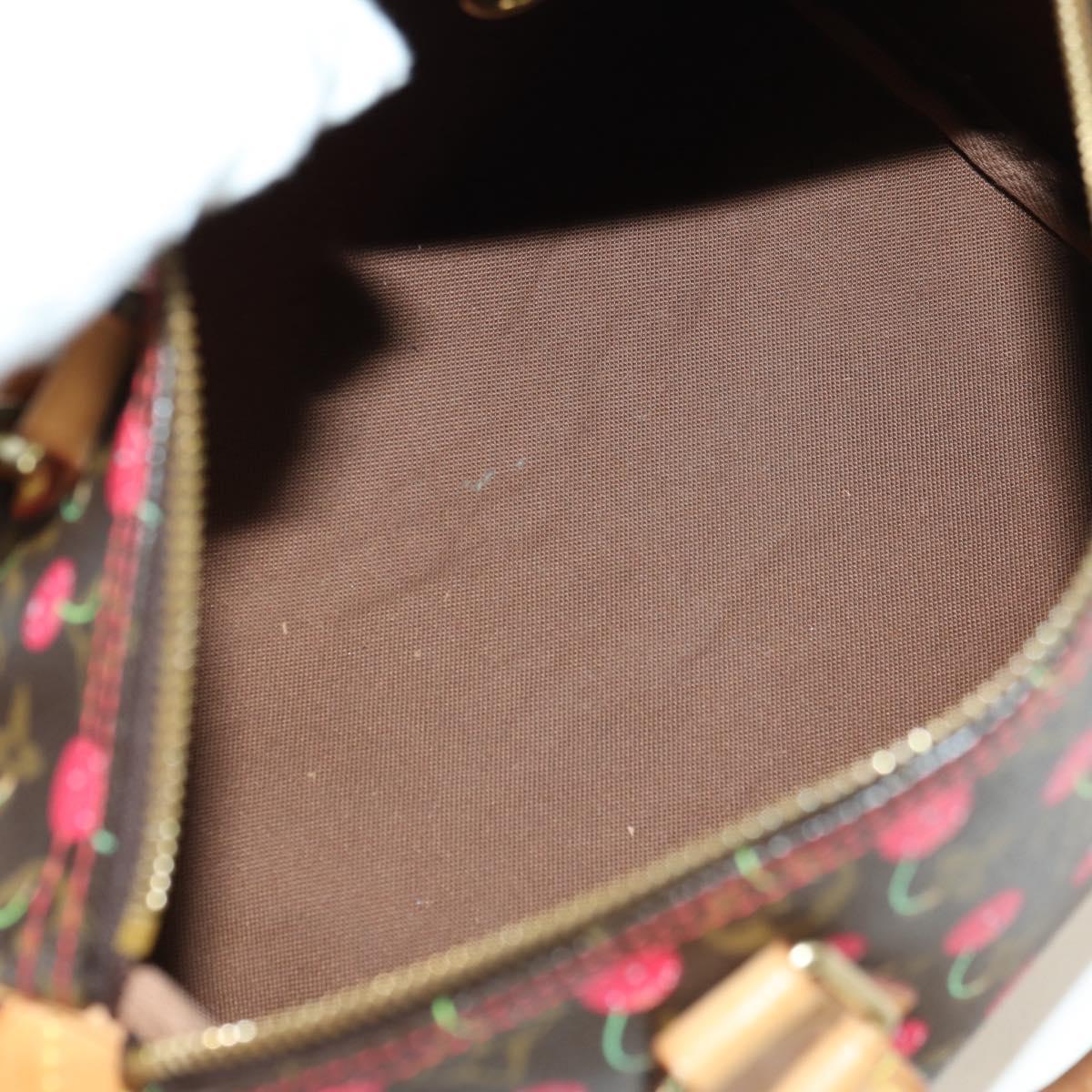 LOUIS VUITTON Monogram Cherry Speedy 25 Hand Bag M95009 LV Auth 177652SAV