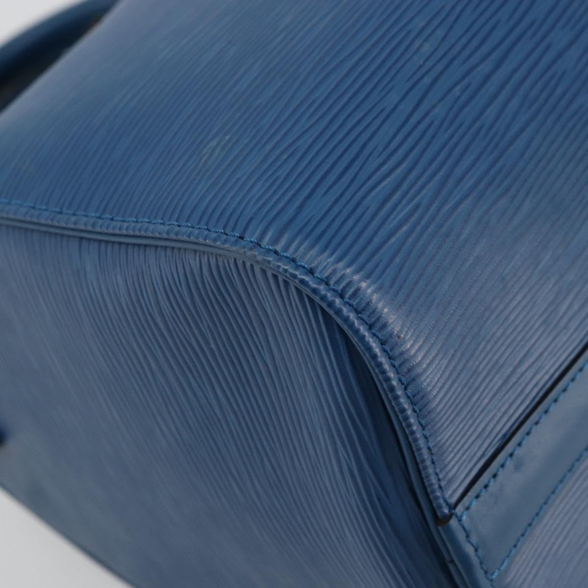 LOUIS VUITTON Epi Speedy 25 Hand Bag Toledo Blue M43015 LV Auth 177728A