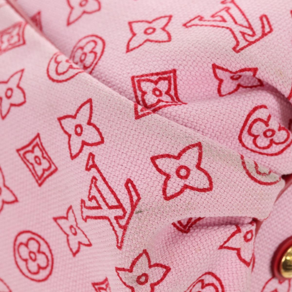 LOUIS VUITTON Beach Line Cabas Ipanema GM Tote Bag Pink M95988 LV Auth 177744A