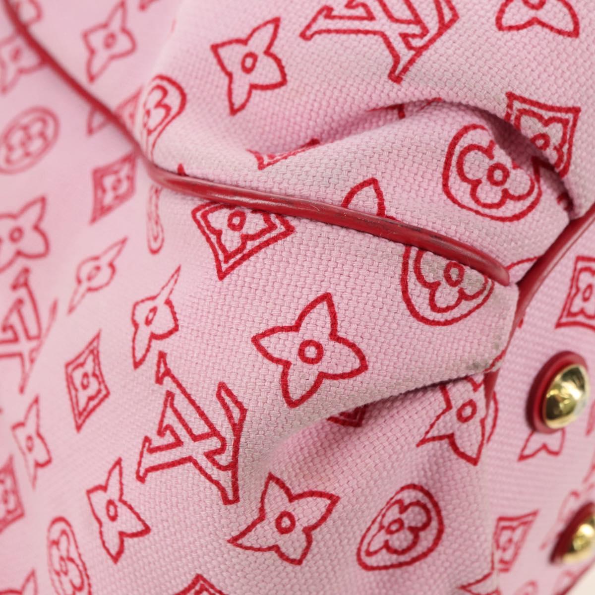 LOUIS VUITTON Beach Line Cabas Ipanema GM Tote Bag Pink M95988 LV Auth 177744A