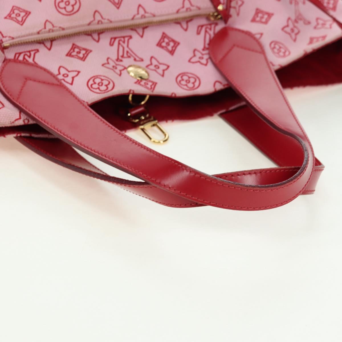 LOUIS VUITTON Beach Line Cabas Ipanema GM Tote Bag Pink M95988 LV Auth 177744A