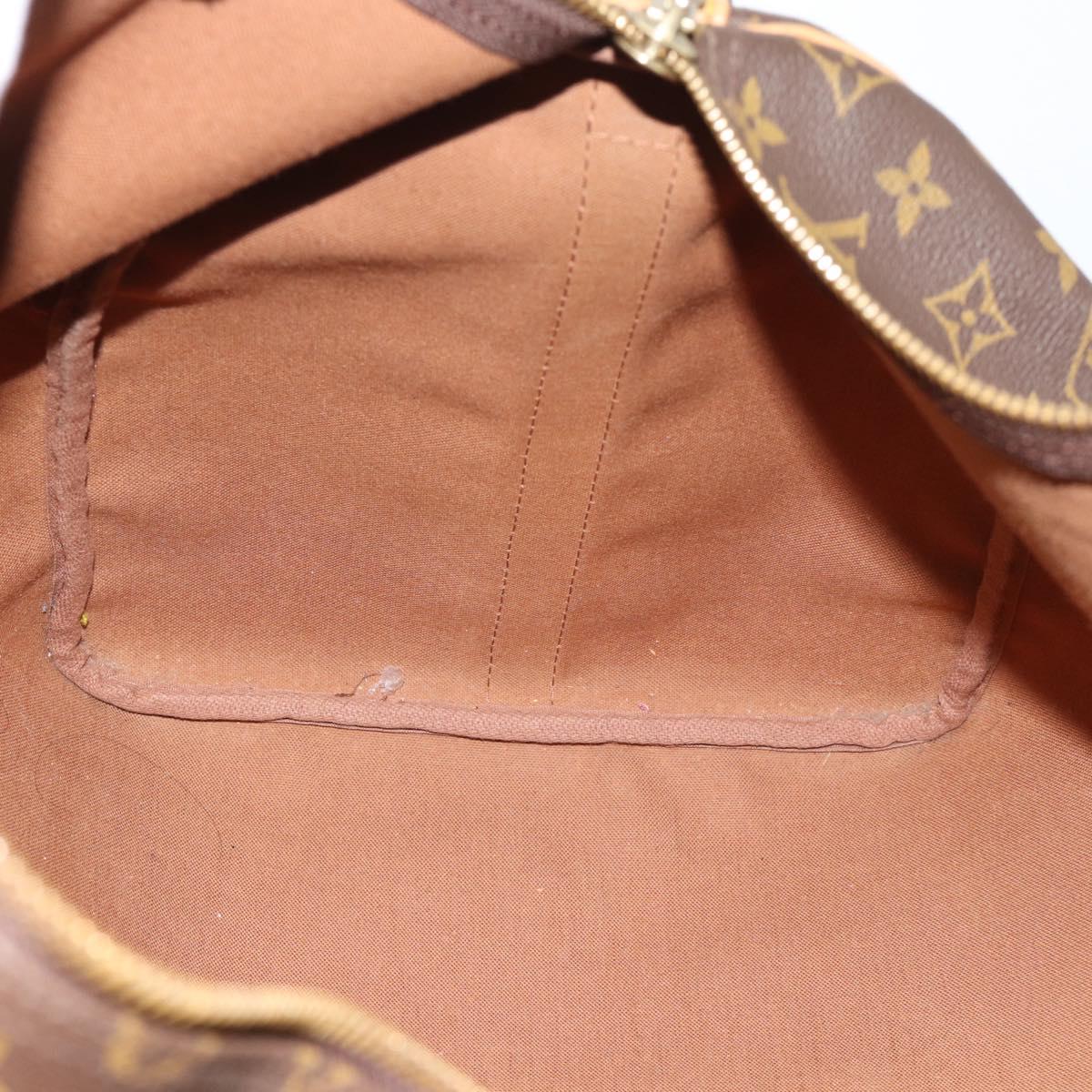 LOUIS VUITTON Monogram Keepall Bandouliere 55 Boston Bag M41414 LV Auth 177780