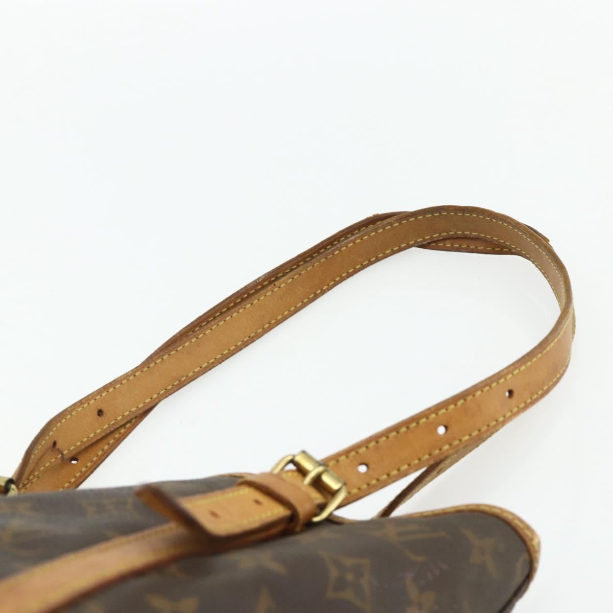 LOUIS VUITTON Monogram Bucket GM Shoulder Bag M42236 LV Auth 177783