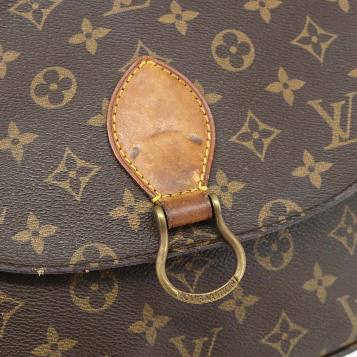 LOUIS VUITTON Monogram Saint Cloud GM Shoulder Bag M51242 LV Auth 177785