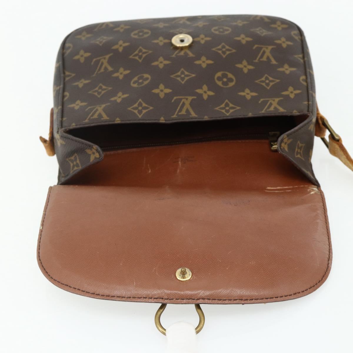 LOUIS VUITTON Monogram Saint Cloud GM Shoulder Bag M51242 LV Auth 177785