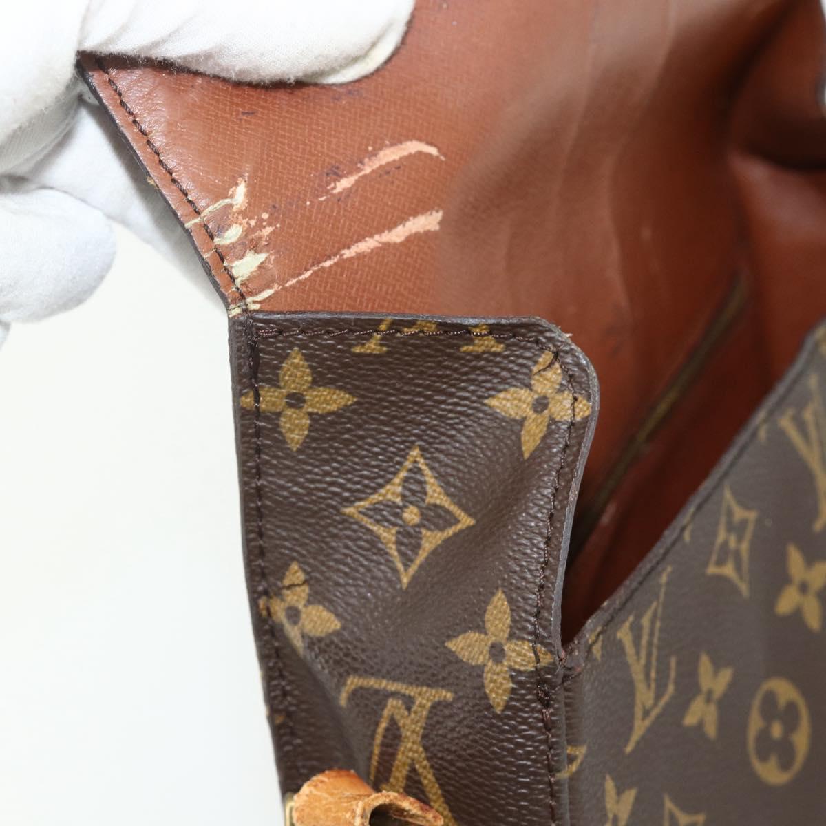 LOUIS VUITTON Monogram Saint Cloud GM Shoulder Bag M51242 LV Auth 177785