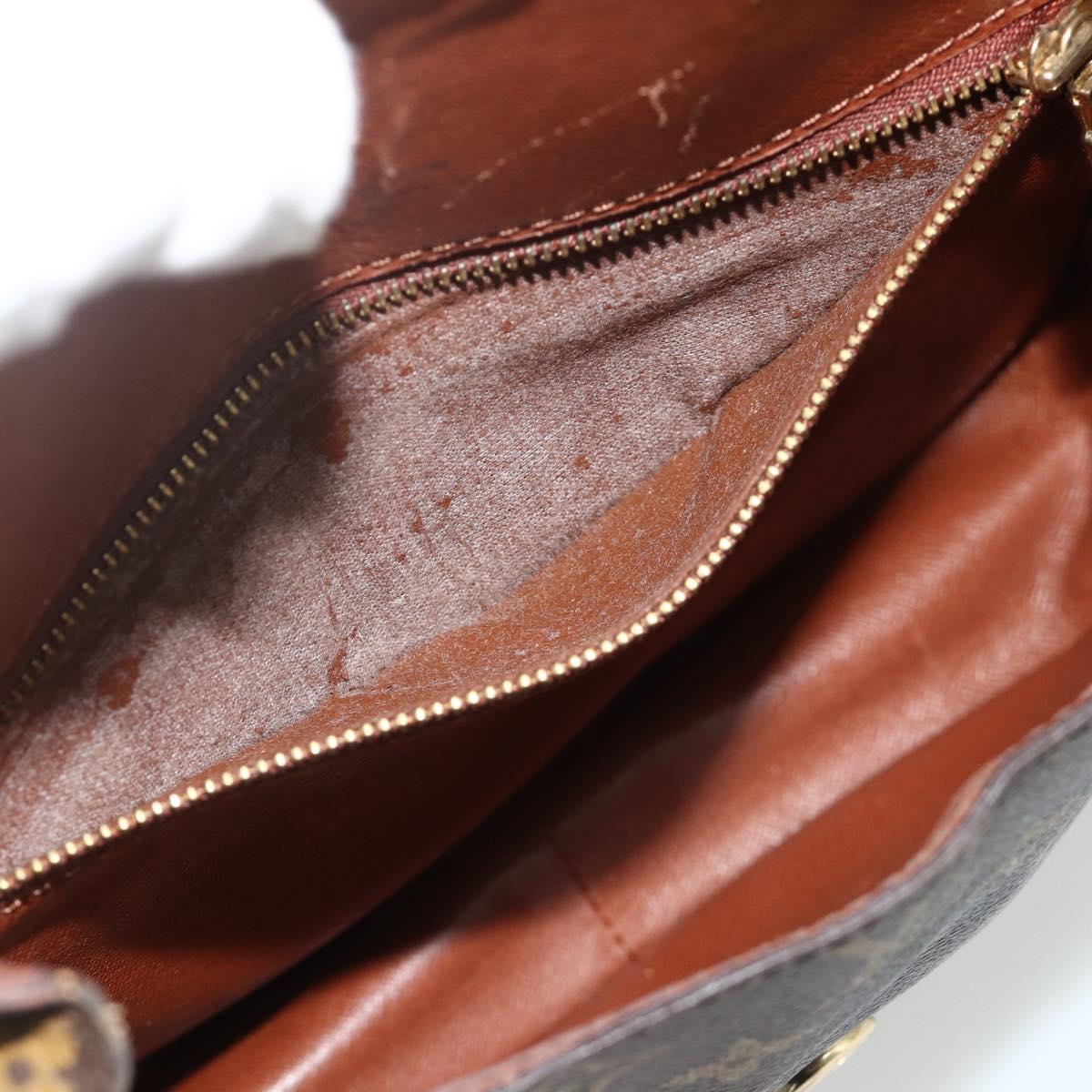 LOUIS VUITTON Monogram Saint Cloud GM Shoulder Bag M51242 LV Auth 177785