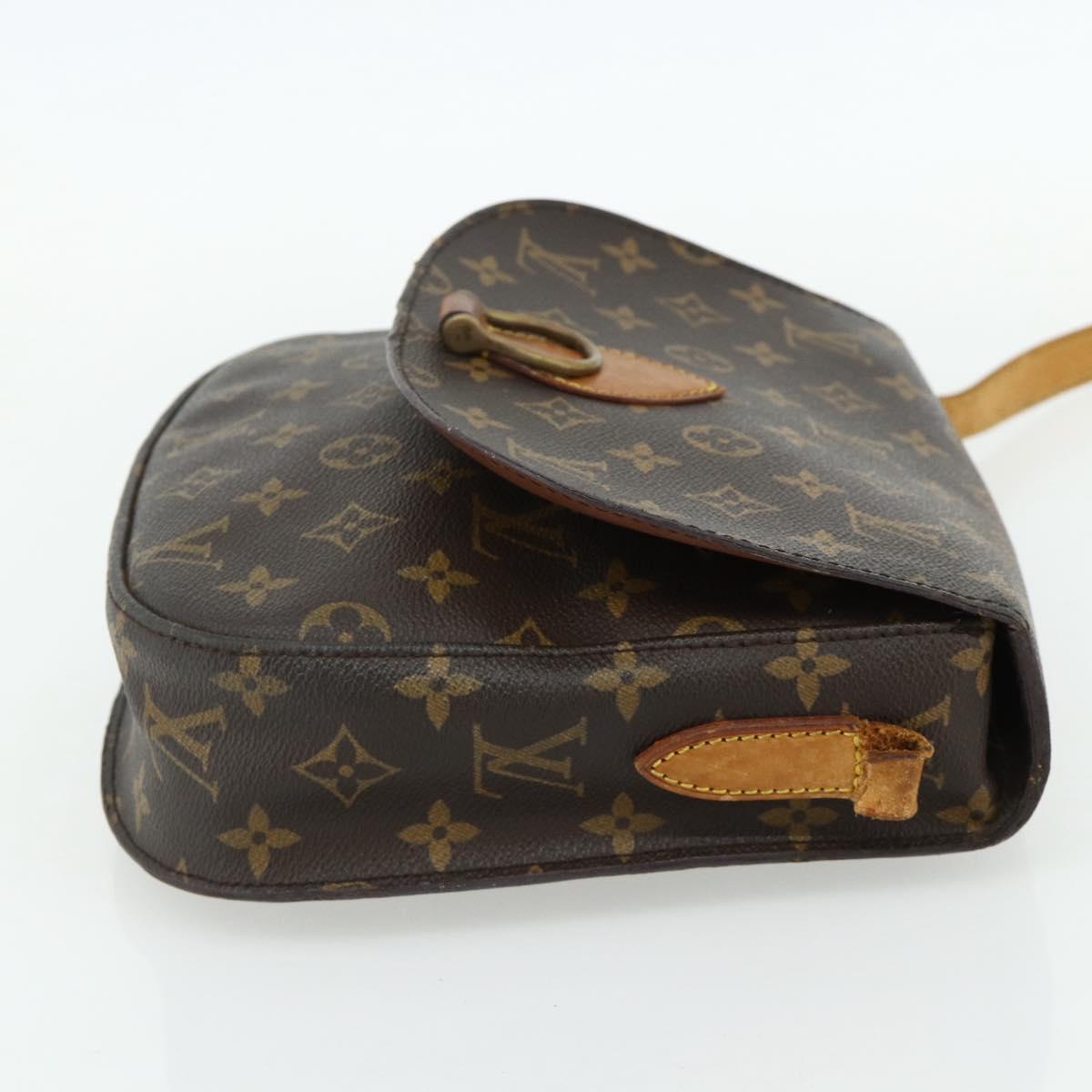LOUIS VUITTON Monogram Saint Cloud GM Shoulder Bag M51242 LV Auth 177785