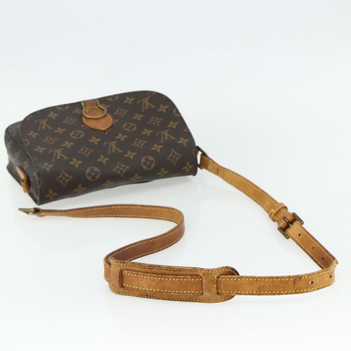 LOUIS VUITTON Monogram Saint Cloud GM Shoulder Bag M51242 LV Auth 177785