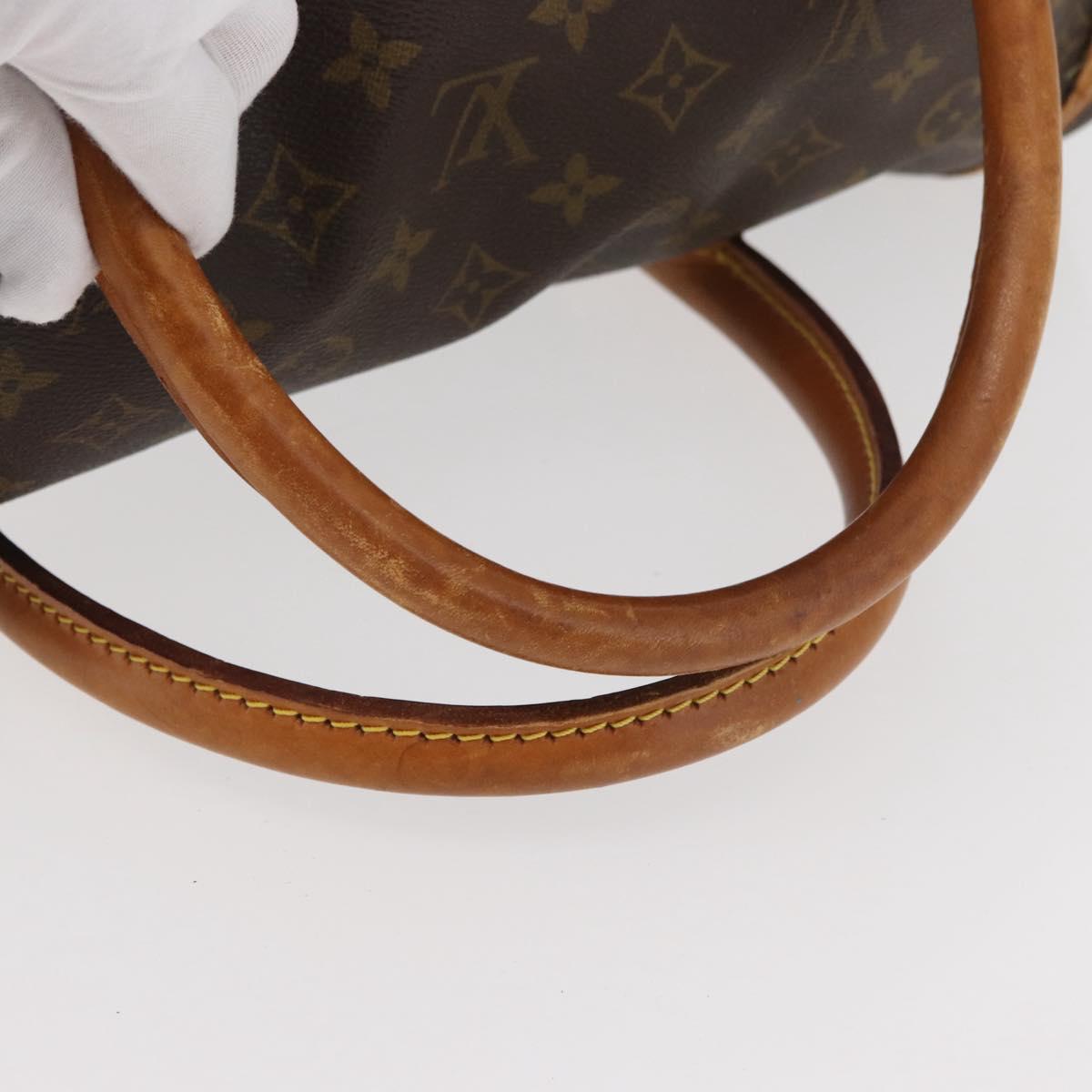 LOUIS VUITTON Monogram Sac Shan 40 Pet Carry M42024 LV Auth 177806