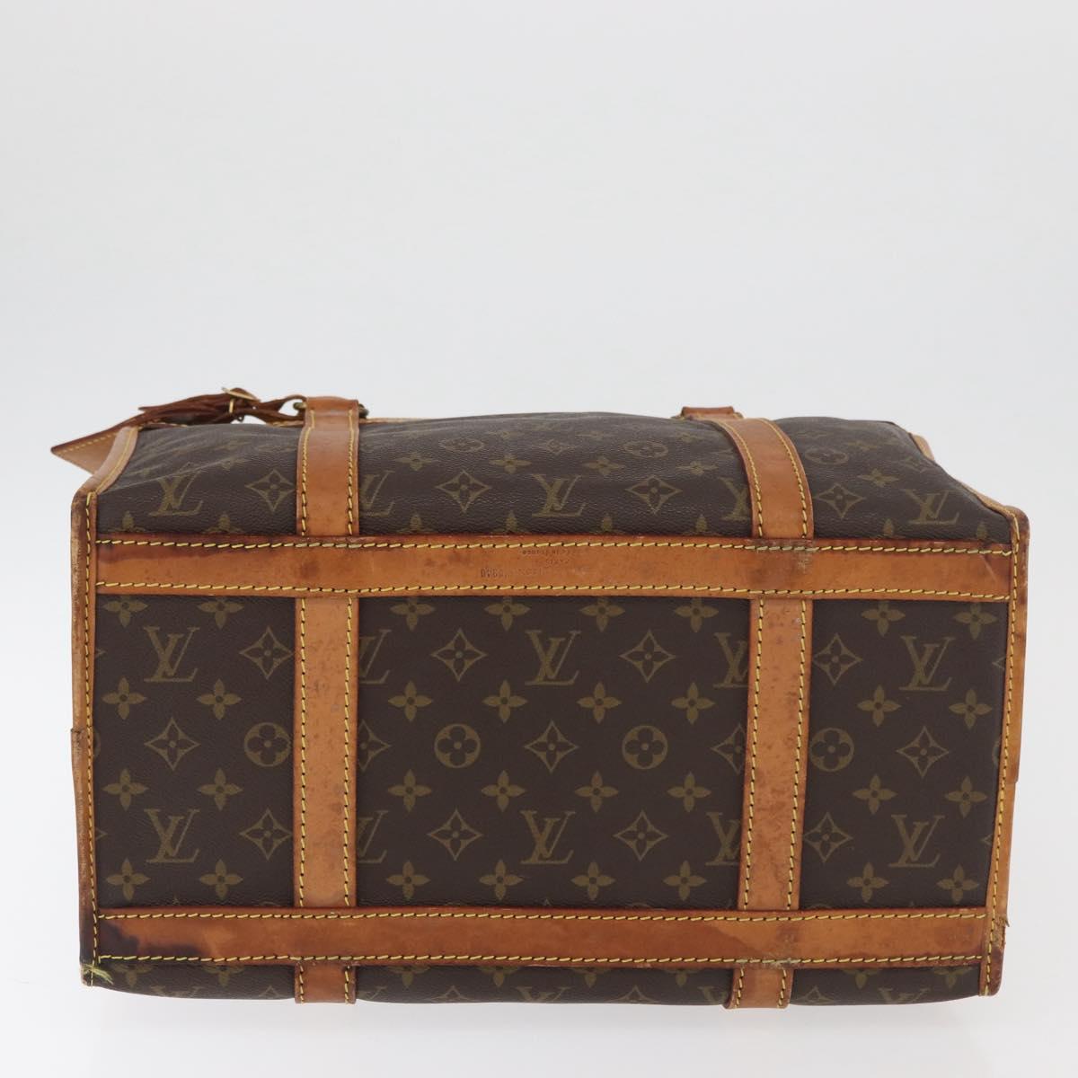 LOUIS VUITTON Monogram Sac Shan 40 Pet Carry M42024 LV Auth 177806