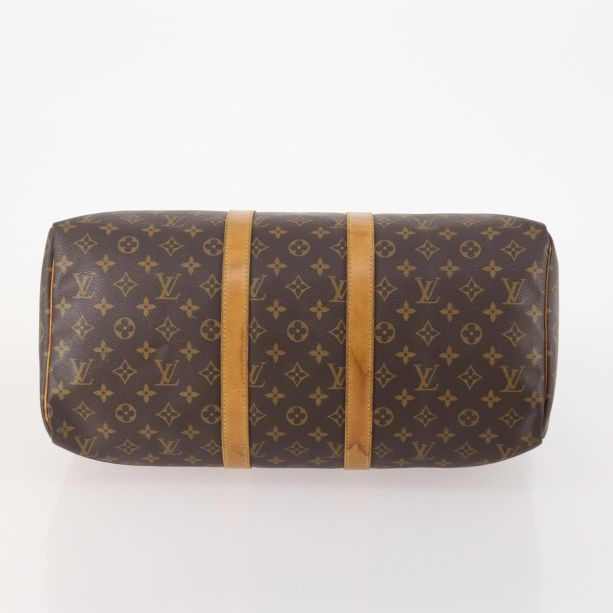 LOUIS VUITTON Monogram Keepall 45 Boston Bag M41428 LV Auth 177808