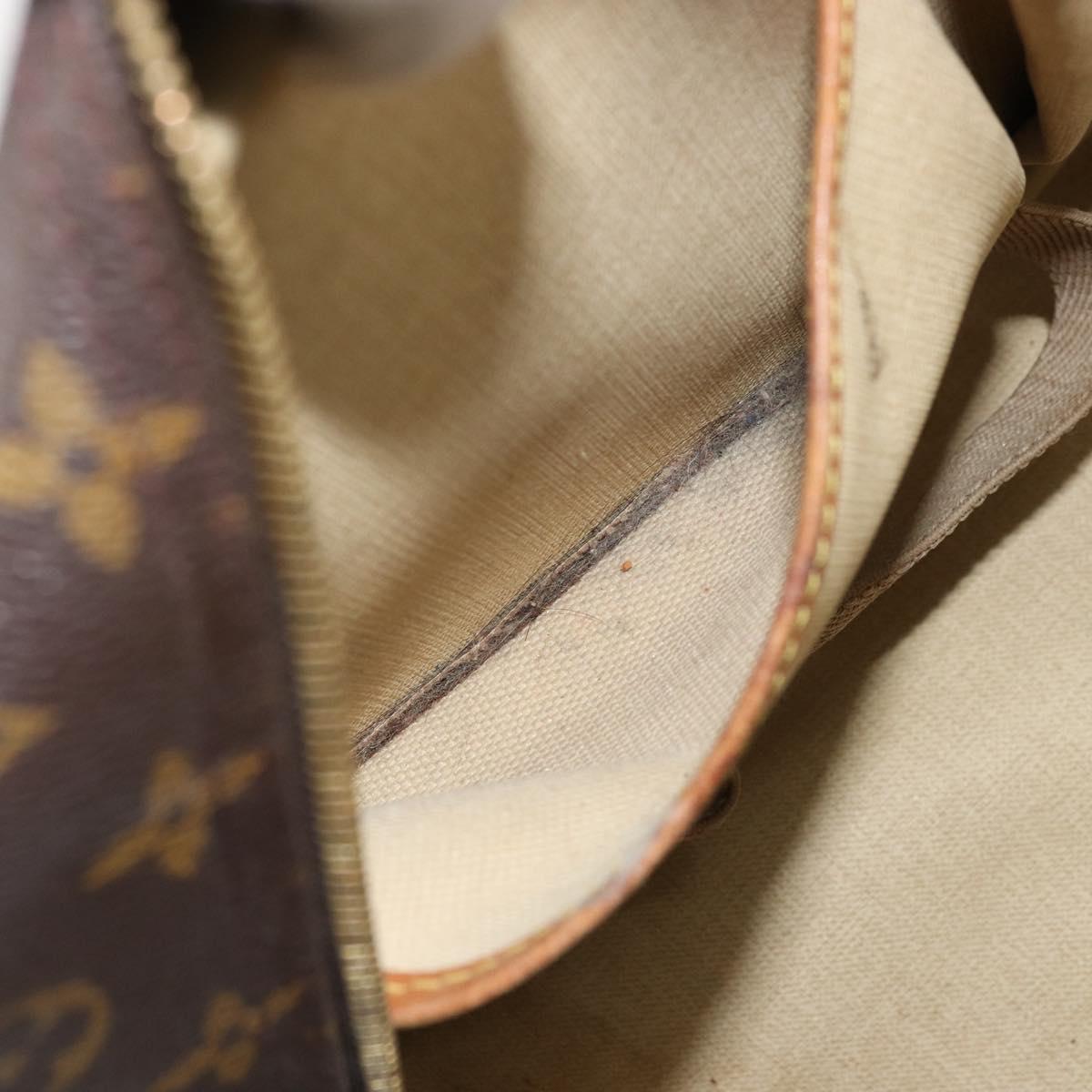 LOUIS VUITTON Monogram Deauville Hand Bag M47270 LV Auth 177819