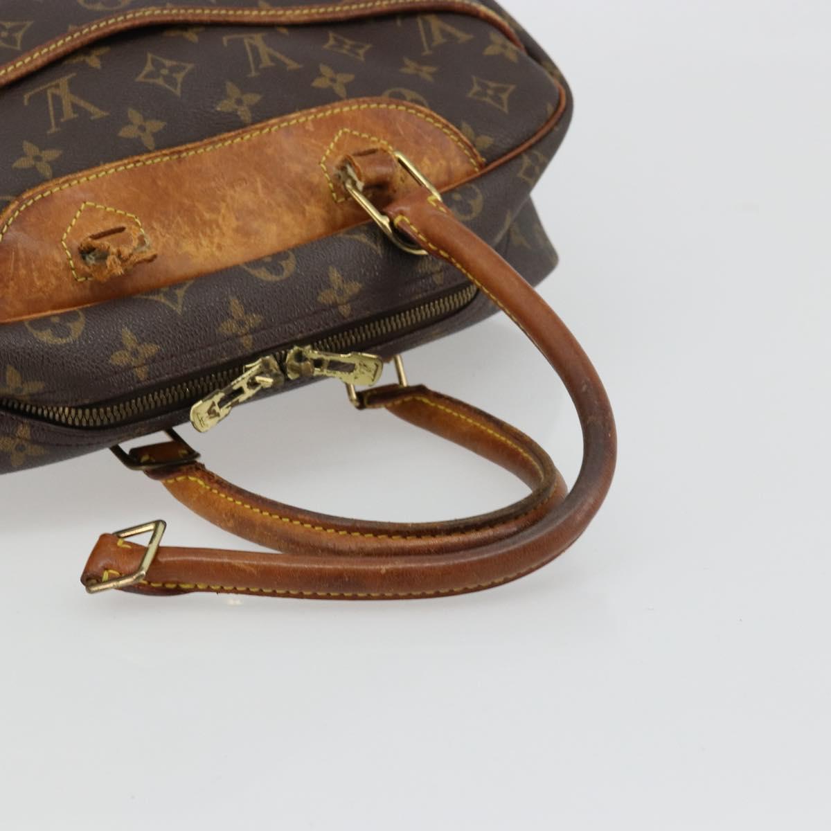 LOUIS VUITTON Monogram Deauville Hand Bag M47270 LV Auth 177819