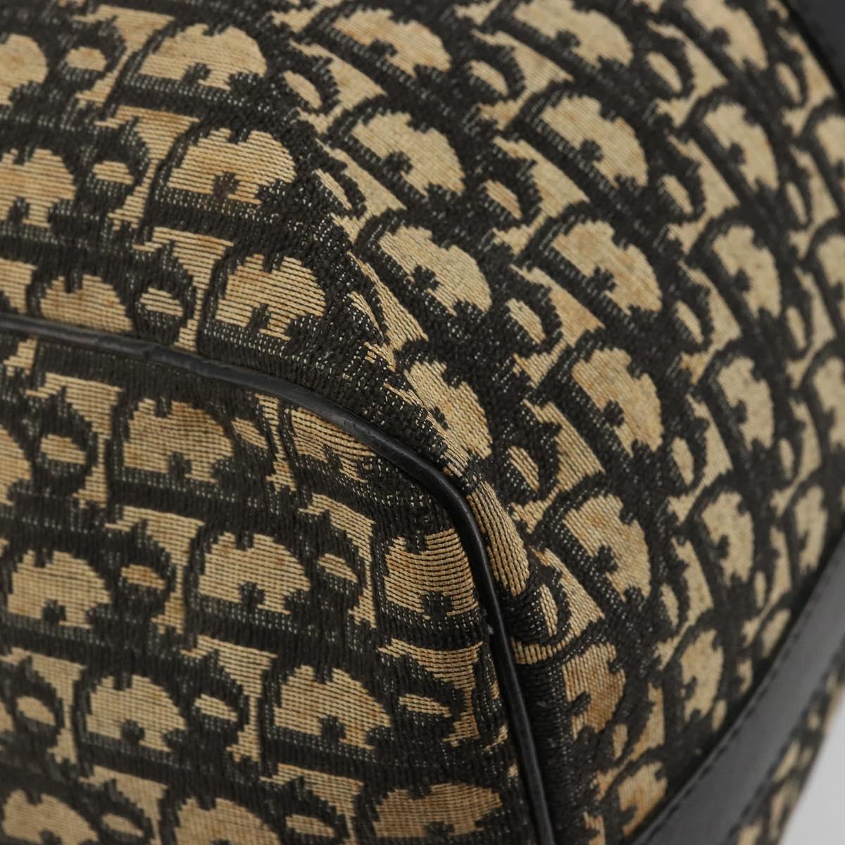 Christian Dior Trotter Canvas Boston Bag Navy Auth 177823