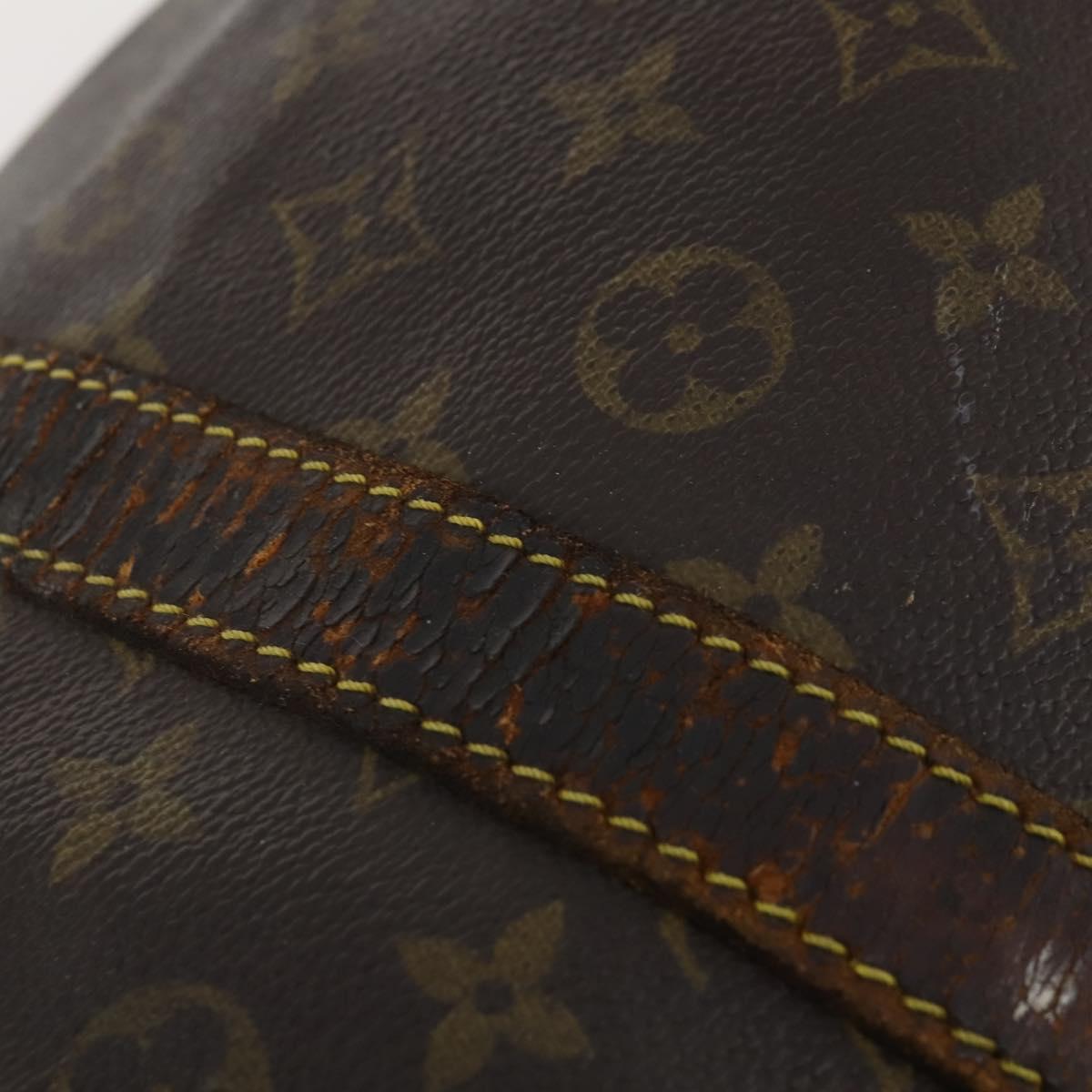 LOUIS VUITTON Monogram Keepall 60 Boston Bag M41422 LV Auth 177829
