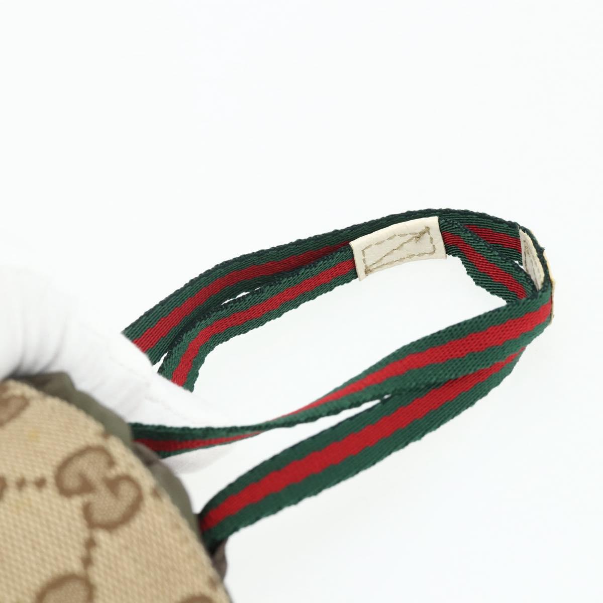 GUCCI GG Canvas Bottle Case Beige Auth 177865A