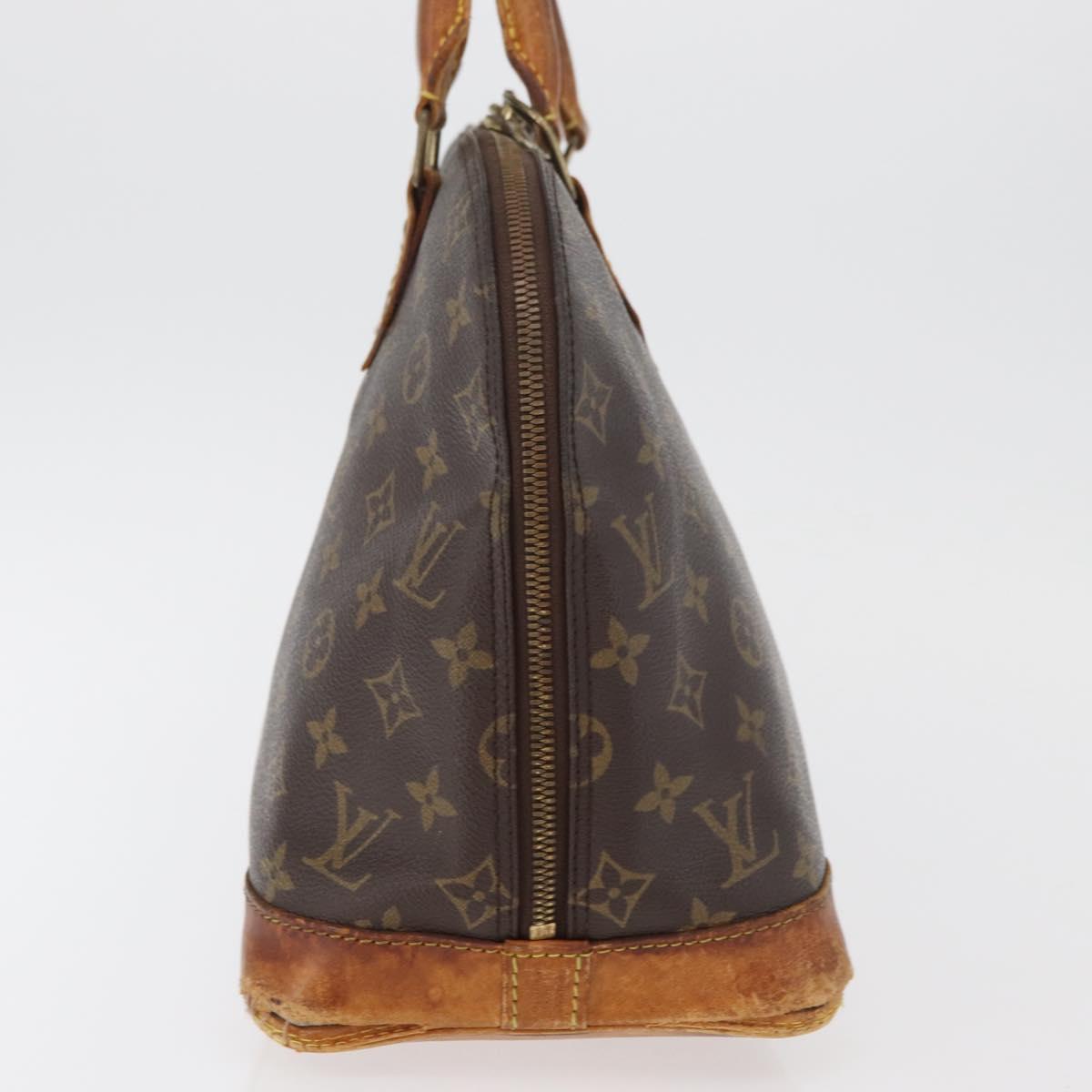 LOUIS VUITTON Monogram Alma Hand Bag M51130 LV Auth 177866