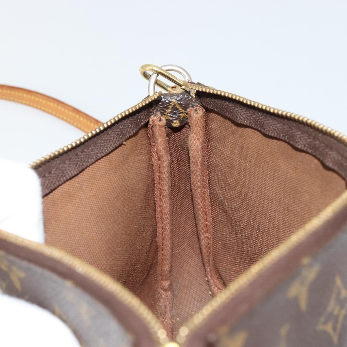 LOUIS VUITTON Monogram Pochette Accessoires Pouch M51980 LV Auth 177869
