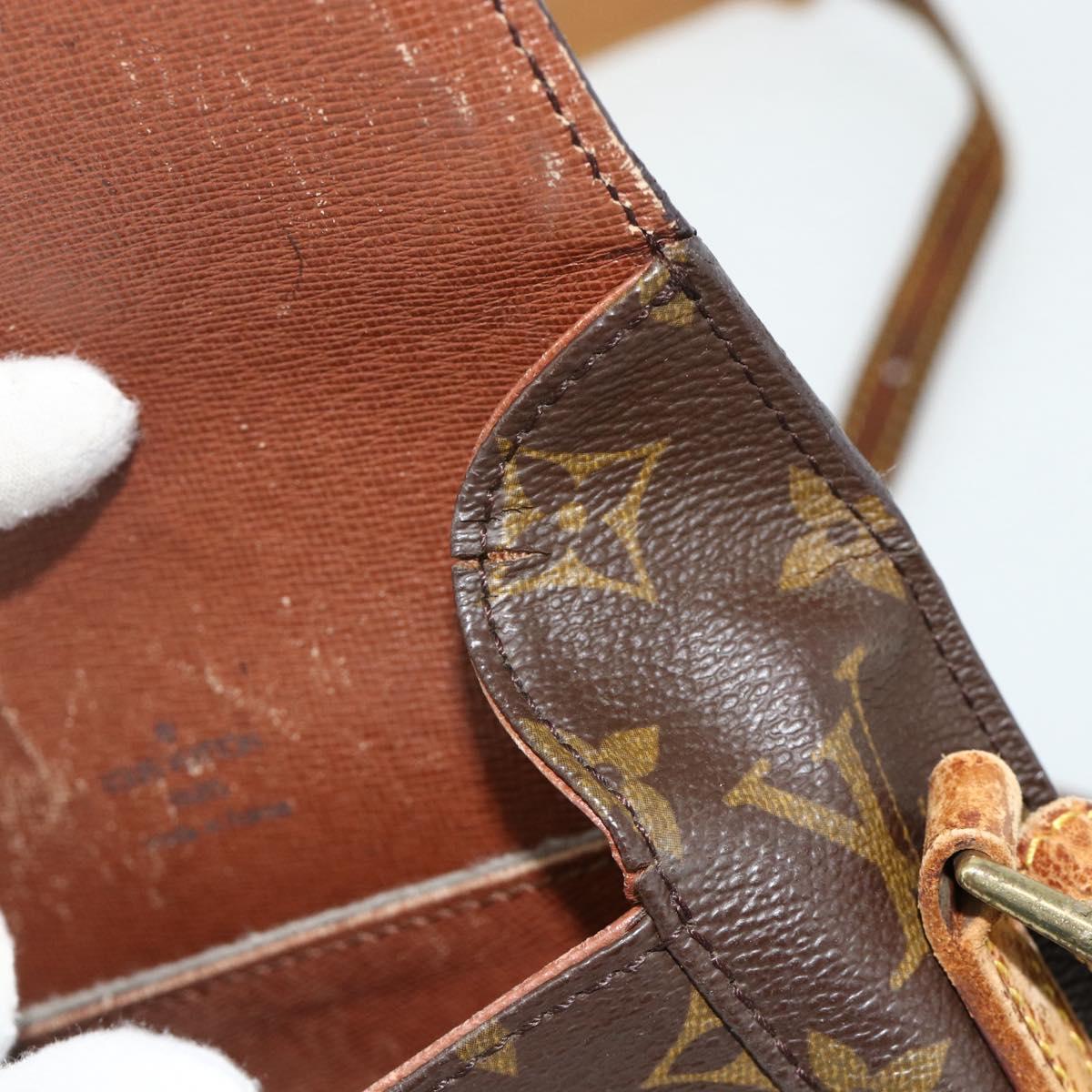LOUIS VUITTON Monogram Saint Cloud PM Shoulder Bag M51244 LV Auth 177870