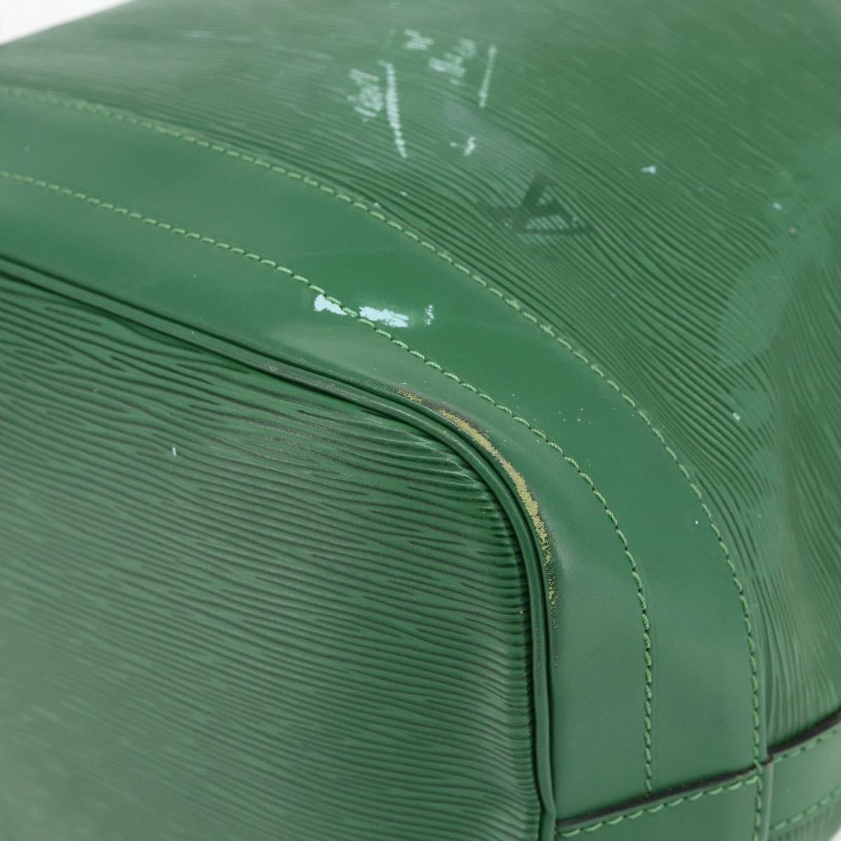 LOUIS VUITTON Epi Noe Shoulder Bag Green M44004 LV Auth 177880