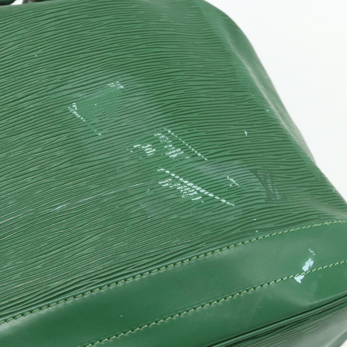 LOUIS VUITTON Epi Noe Shoulder Bag Green M44004 LV Auth 177880