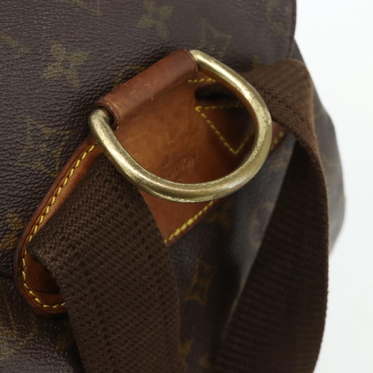 LOUIS VUITTON Monogram Montsouris GM Backpack M51135 LV Auth 177889