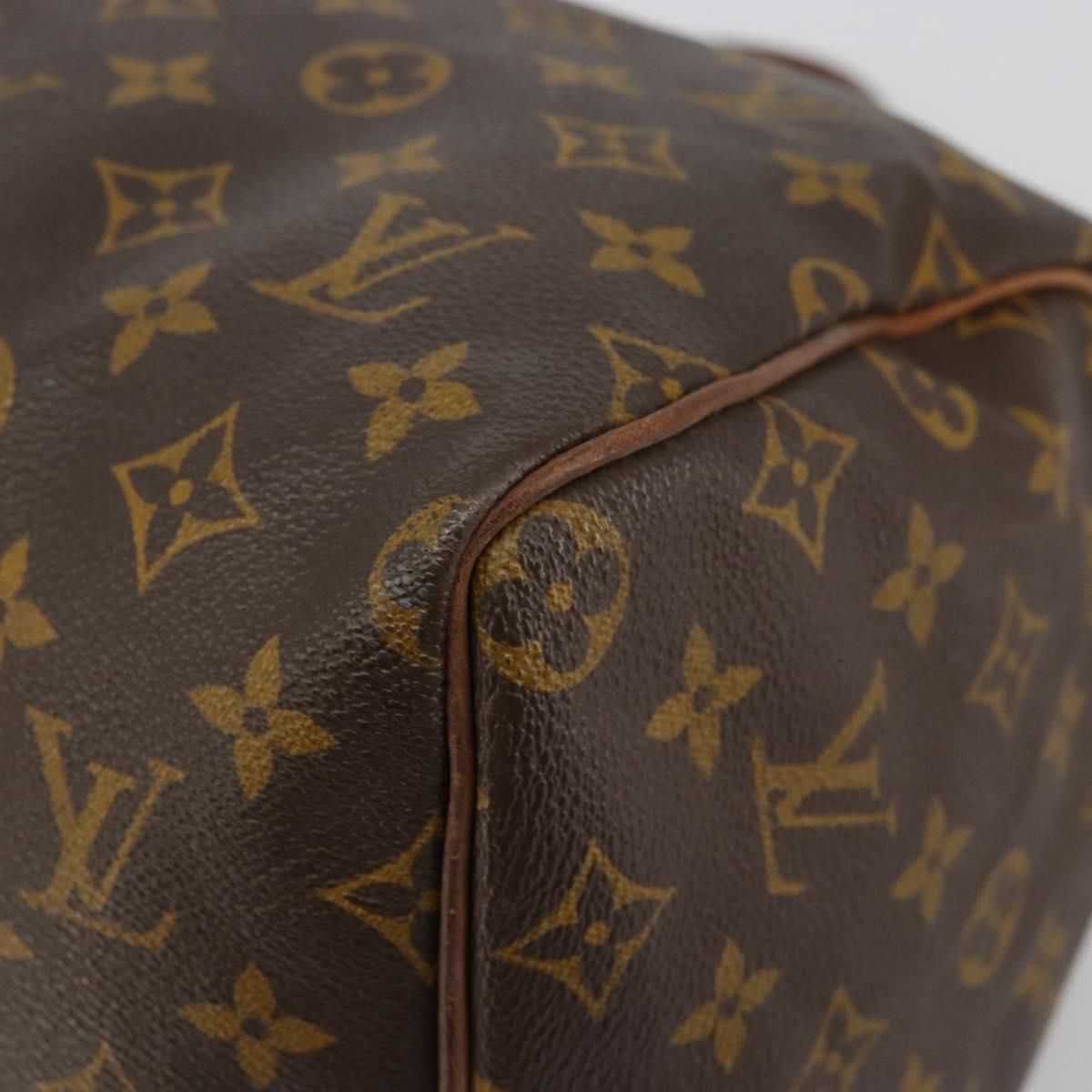 LOUIS VUITTON Monogram Speedy 30 Hand Bag M41526 LV Auth 177891