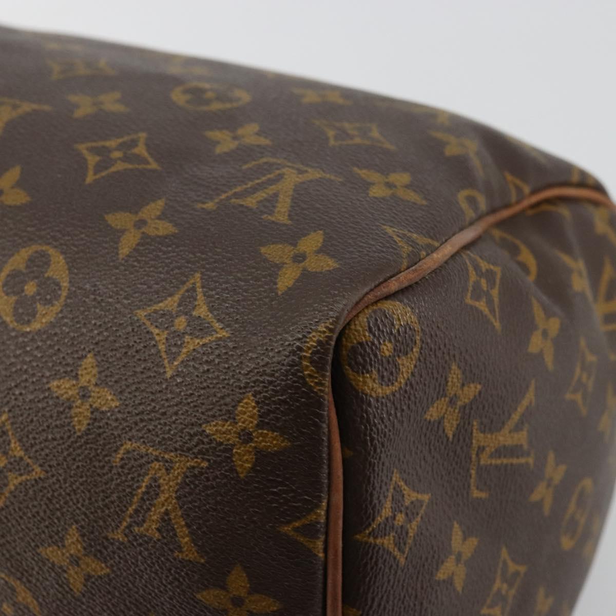 LOUIS VUITTON Monogram Speedy 30 Hand Bag M41526 LV Auth 177891