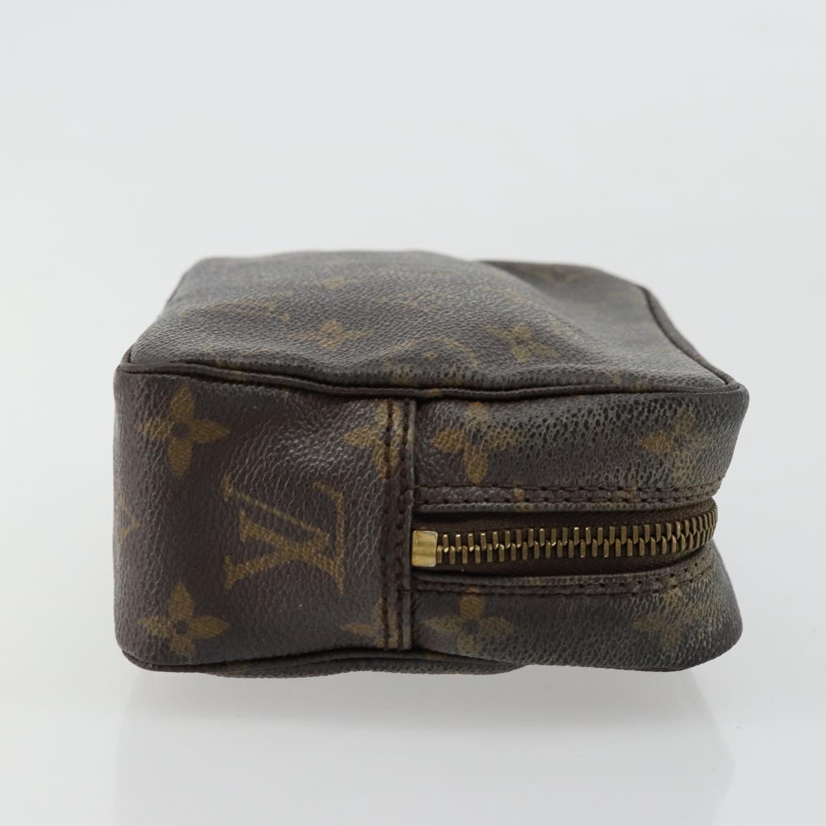 LOUIS VUITTON Monogram Trousse Toilette 18 Pouch M47526 LV Auth 177909