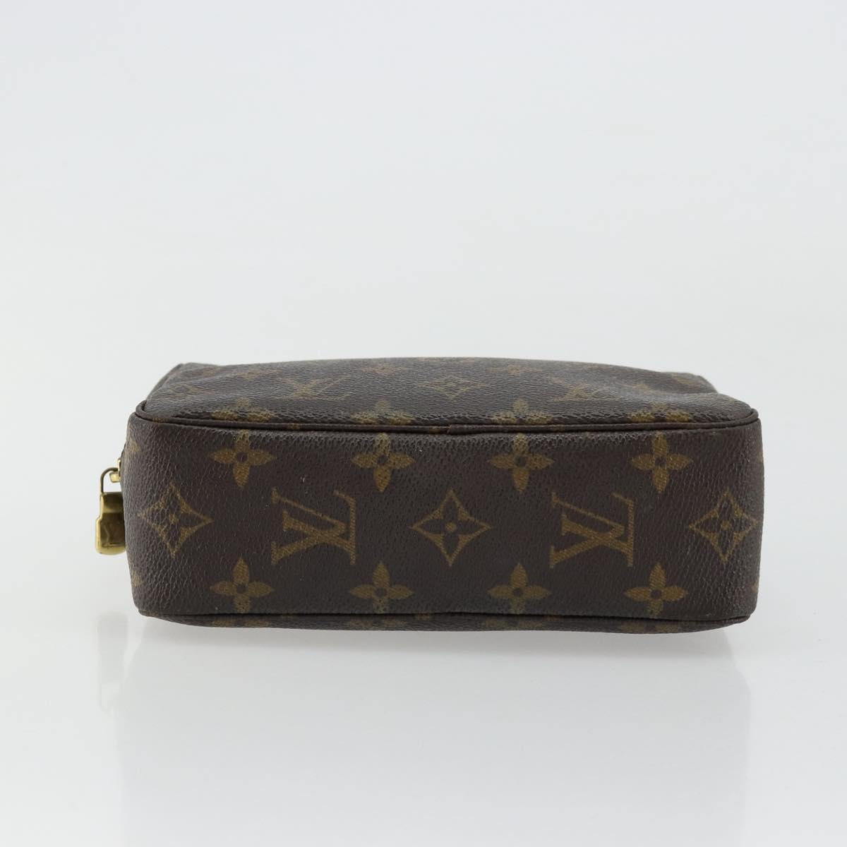 LOUIS VUITTON Monogram Trousse Toilette 18 Pouch M47526 LV Auth 177909