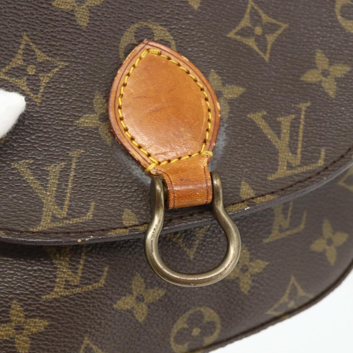 LOUIS VUITTON Monogram Saint Cloud PM Shoulder Bag M51244 LV Auth 177924