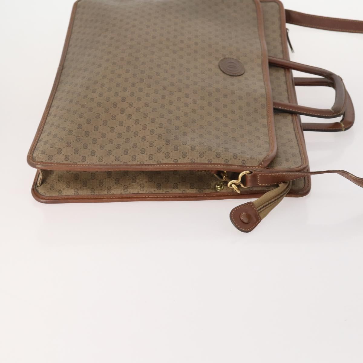 GUCCI GG Supreme Micro GG Supreme Web Sherry Line Bag PVC 4 Set Auth 177931
