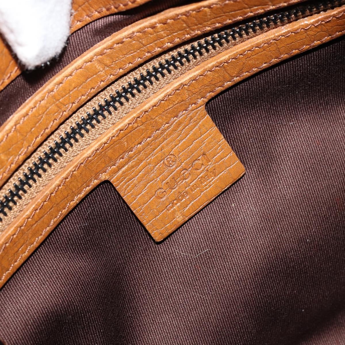 GUCCI GG Canvas Hand Bag Beige 106495 Auth 177964A