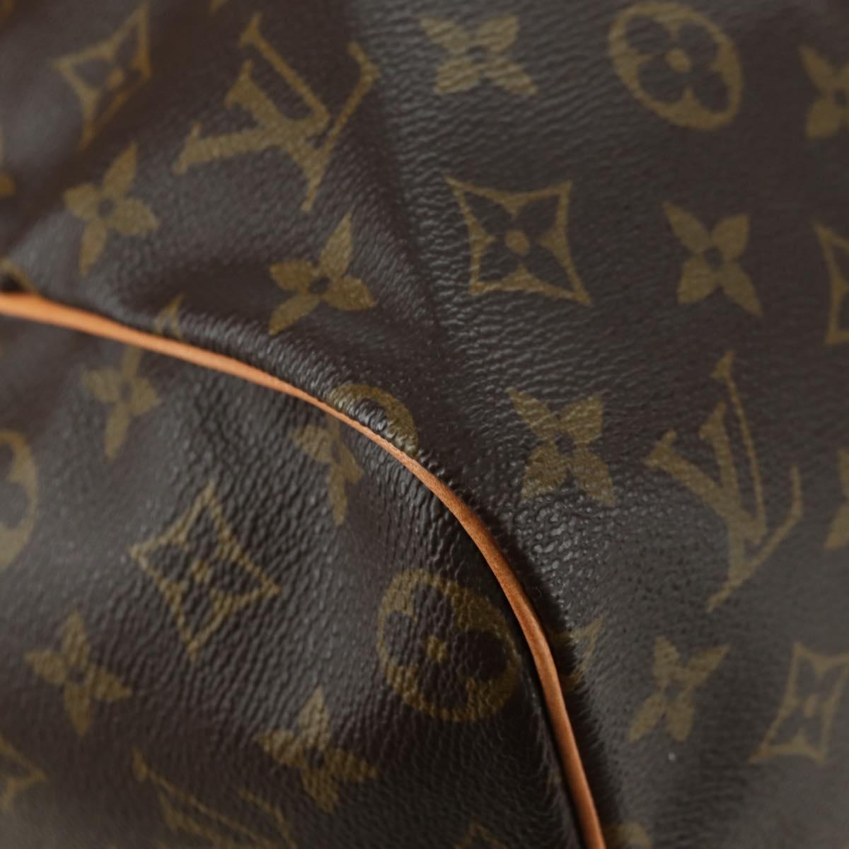 LOUIS VUITTON Monogram Sac Souple 45 Boston Bag M41624 LV Auth 177968SAV