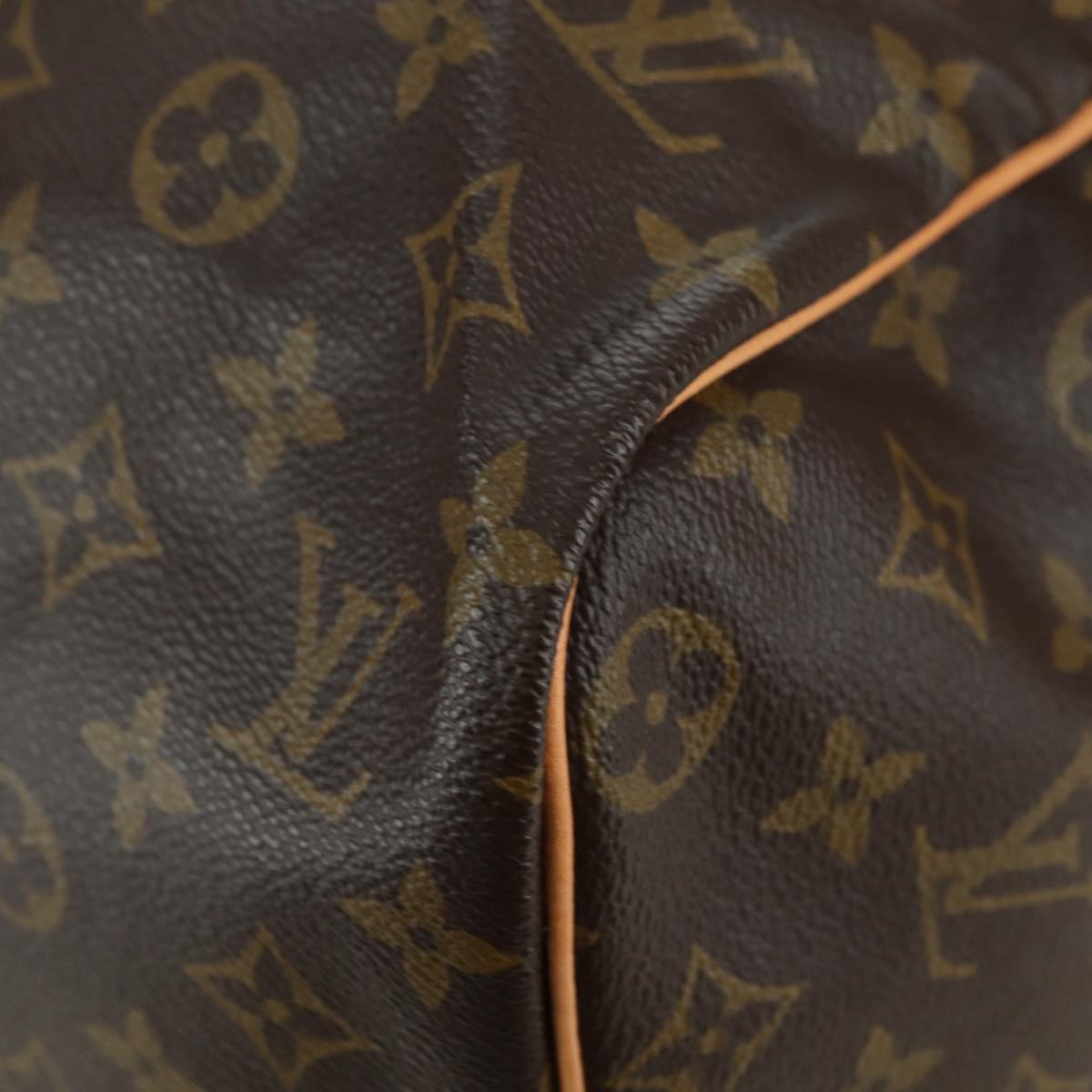 LOUIS VUITTON Monogram Sac Souple 45 Boston Bag M41624 LV Auth 177968SAV