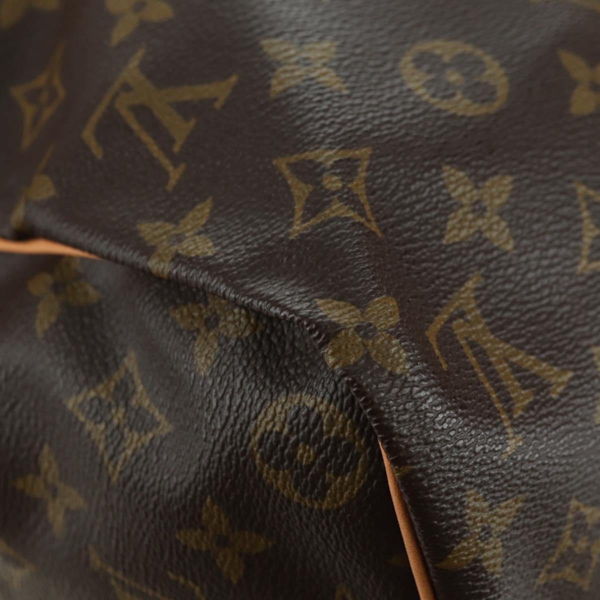 LOUIS VUITTON Monogram Sac Souple 45 Boston Bag M41624 LV Auth 177968SAV