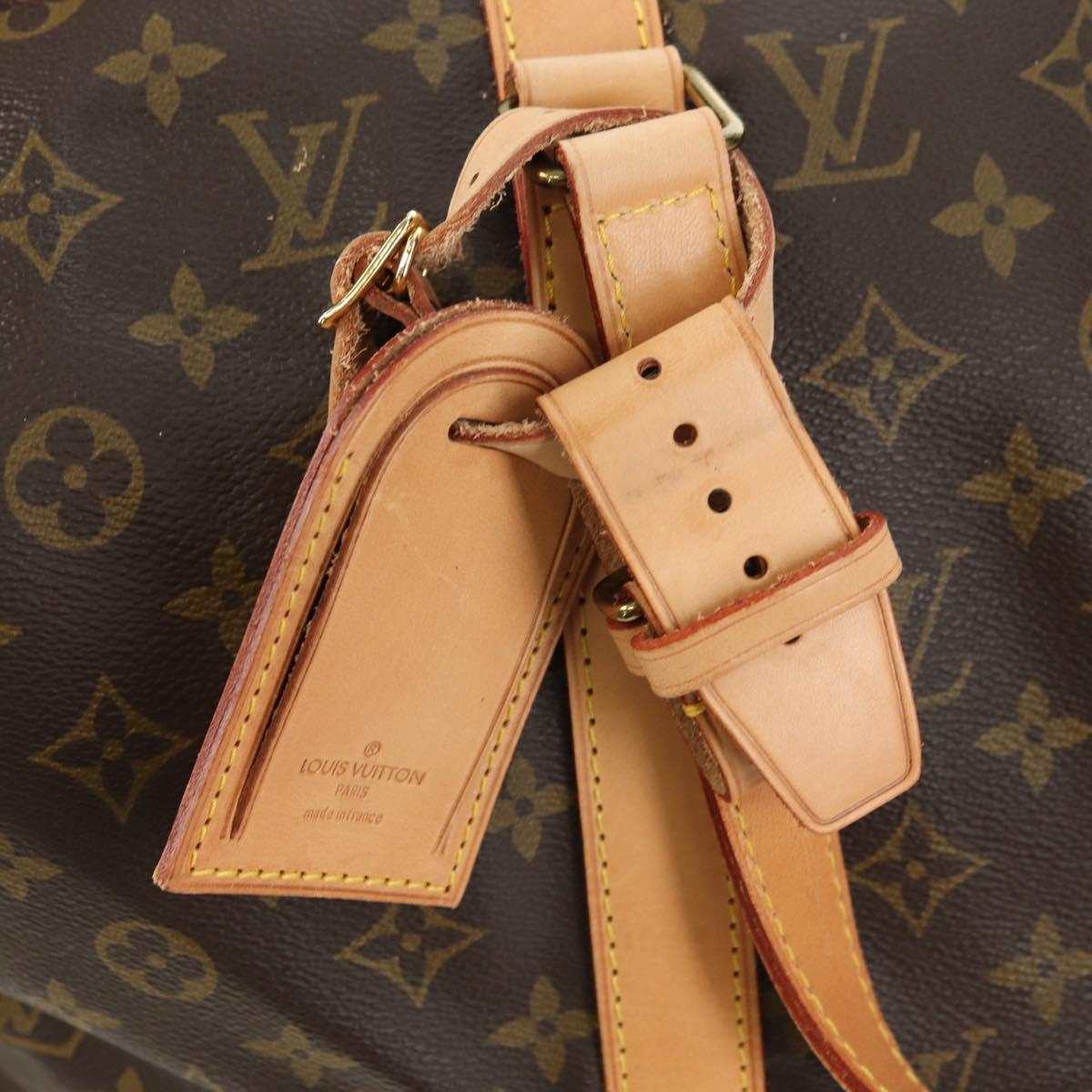 LOUIS VUITTON Monogram Sac Souple 45 Boston Bag M41624 LV Auth 177968SAV