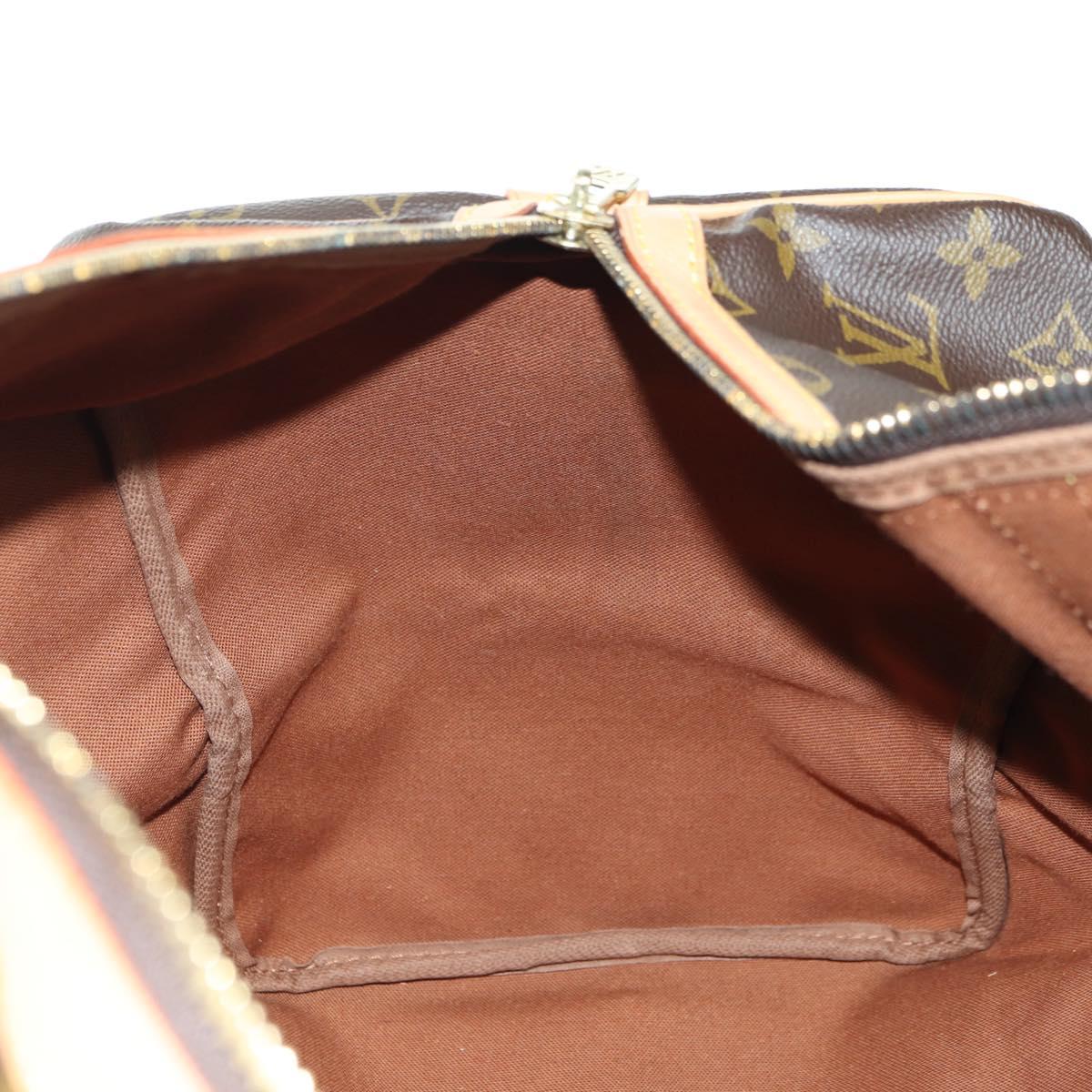 LOUIS VUITTON Monogram Sac Souple 45 Boston Bag M41624 LV Auth 177968SAV
