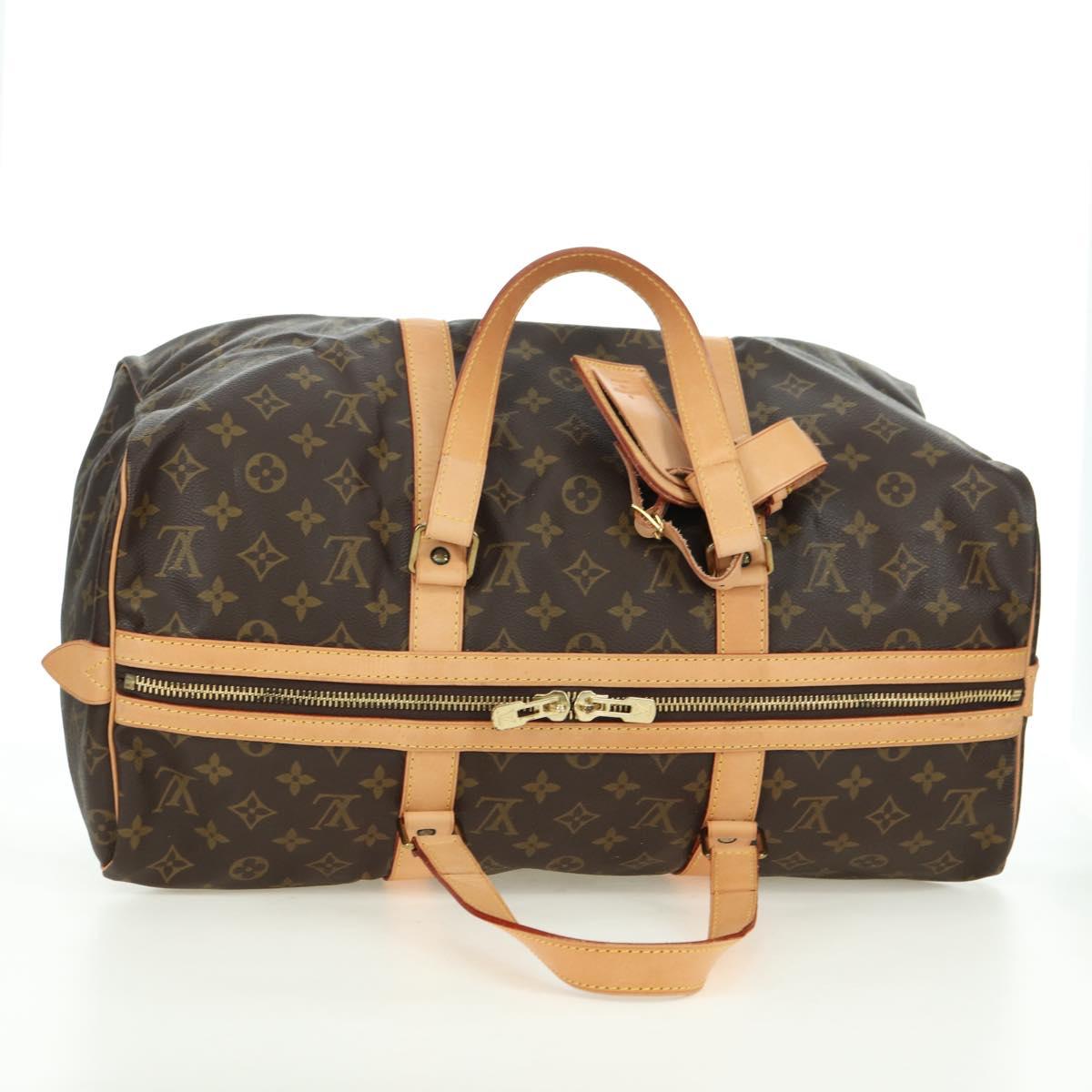 LOUIS VUITTON Monogram Sac Souple 45 Boston Bag M41624 LV Auth 177968SAV