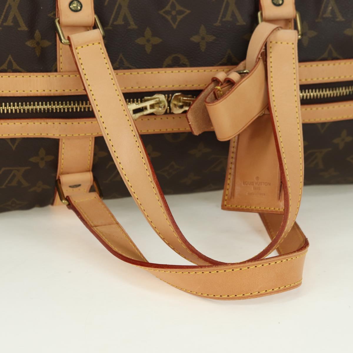 LOUIS VUITTON Monogram Sac Souple 45 Boston Bag M41624 LV Auth 177968SAV