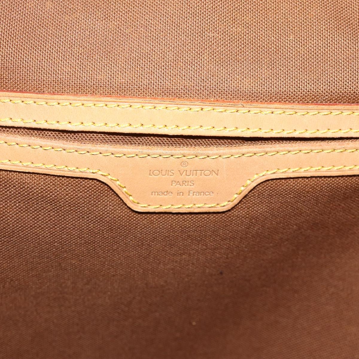 LOUIS VUITTON Monogram Montsouris GM Backpack M51135 LV Auth 177973