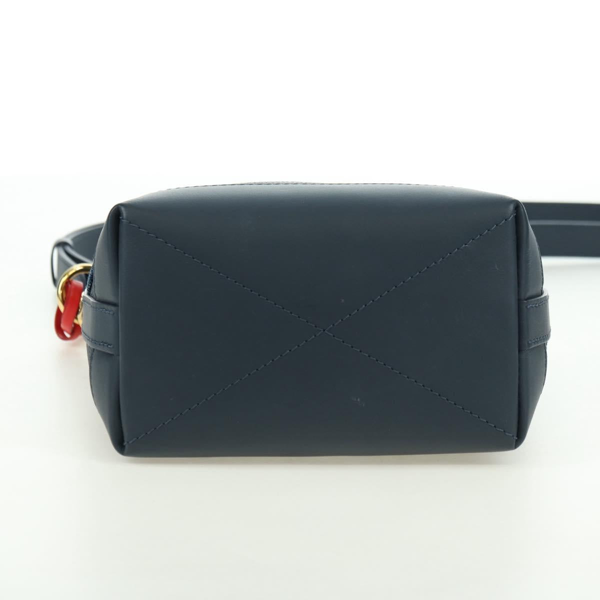 LOUIS VUITTON Monogram Denim Drip Japanese Cruiser Bag Blue M45970 Auth 177977SM